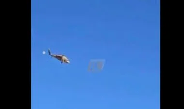 İsraildə zədələnmiş helikopter təxliyə zamanı qəzaya uğrayıb