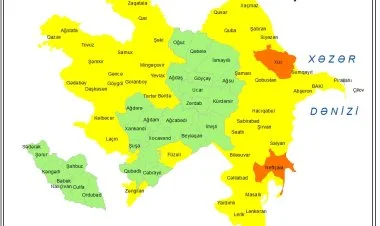 Küləkli hava ilə bağlı sarı və narıncı xəbərdarlıq verilib