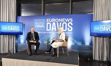 İlham Əliyev “Euronews” televiziyasına müsahibə verib