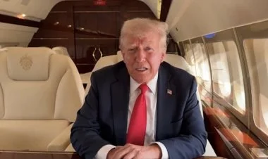 Trampın təyyarəsi yenə Sürixə uçub