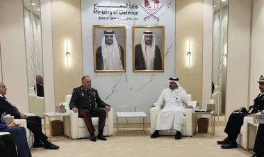 Kərim Vəliyev Qətərin hərbi rəhbərliyi ilə görüşüb