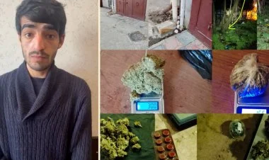 Yasamalda 20 kiloqram marixuana aşkarlanıb VİDEO