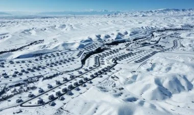 Horovludan qış görüntüləri FOTO