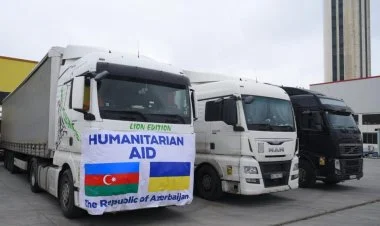 Azərbaycan Ukraynaya növbəti humanitar yardım göndərib