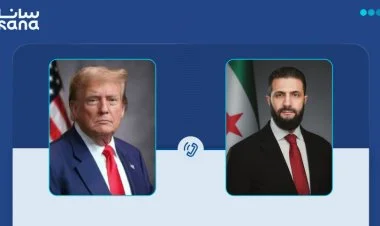 Tramp Suriya rəhbəri Əl-Şaraa ilə telefonla danışıb