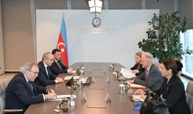 Mikayıl Cabbarov Gert Yan Kupman ilə görüşüb