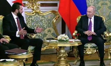 Putinlə əl-Şaraa arasında görüş başlayıb