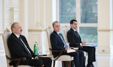 Prezident yeni səfirlərin etimadnaməsini qəbul edib