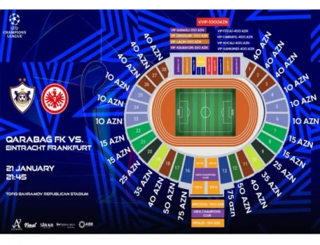 Qarabağ-Ayntraxt oyununun biletləri sabah satışa çıxarılacaq