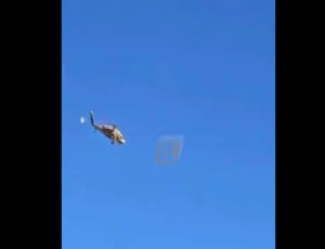 İsraildə zədələnmiş helikopter təxliyə zamanı qəzaya uğrayıb