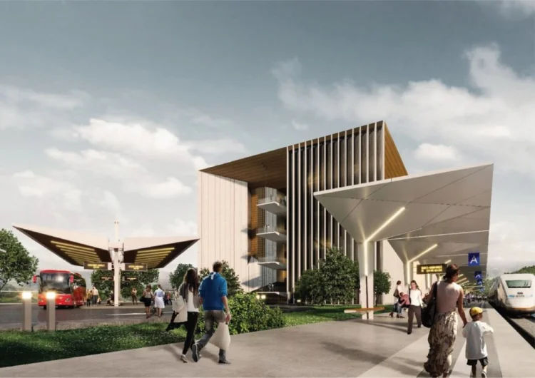 Ağdam-Xankəndi dəmir yolu xətti sürətlə inşa edilir FOTO