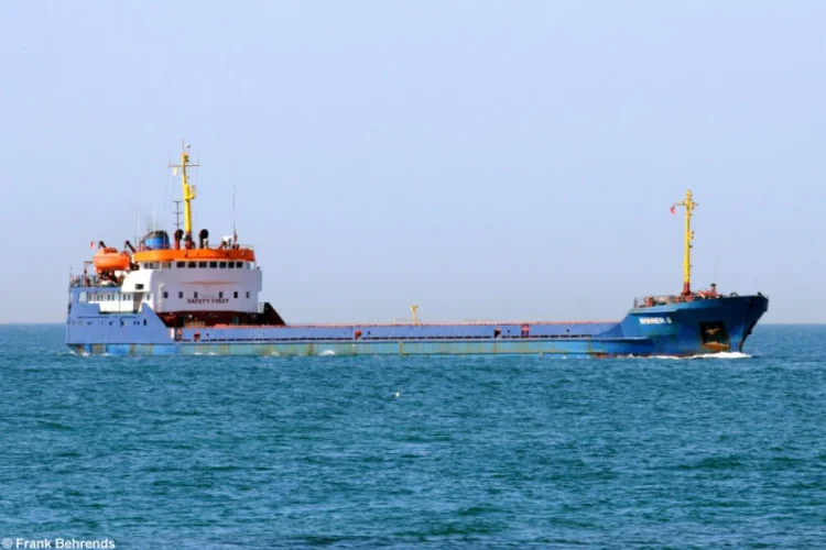 İrana məxsus gəmi Xəzər dənizində qəzaya uğrayıb