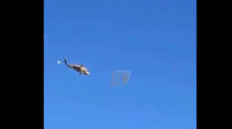 İsraildə zədələnmiş helikopter təxliyə zamanı qəzaya uğrayıb