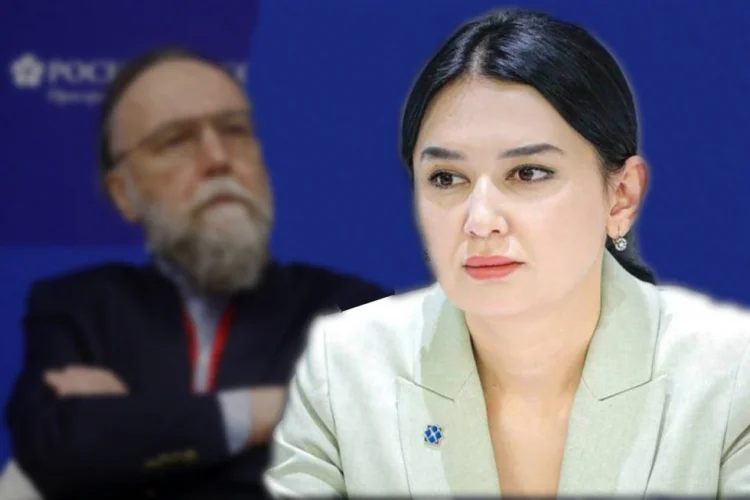 Özbək deputat xanım müstəmləkəçi Duqinin cavabını verdi