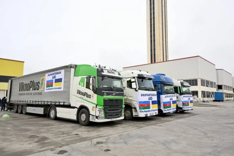 Azərbaycan Ukraynaya növbəti yardım göndərdi