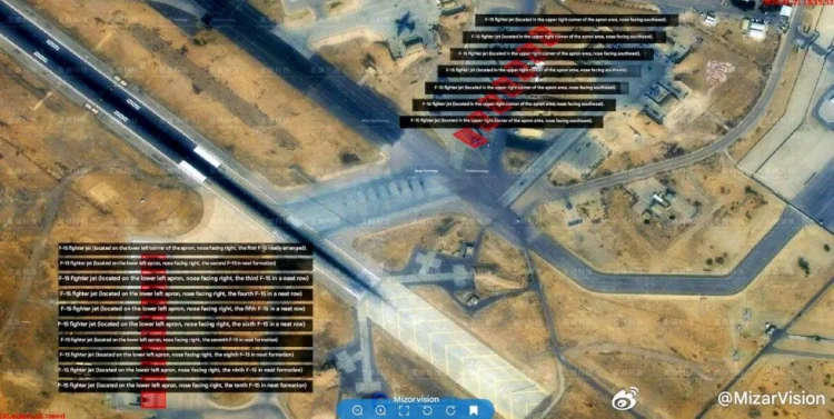 ABŞ-ın F-15E "Strike Eagle" qırıcıları İordaniyaya gəlib