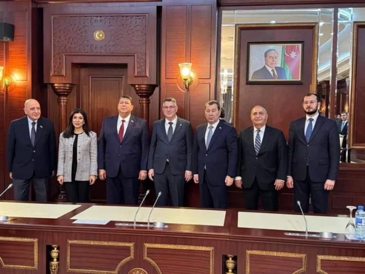 İsrailin xarici işlər naziri MM deputatları ilə görüşüb
