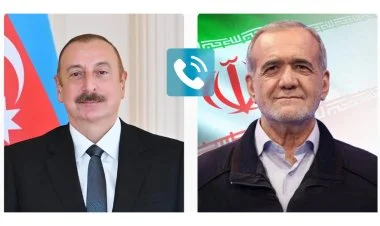 İlham Əliyev Məsud Pezeşkiana zəng edib
