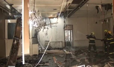 Zaqatalada hoteldə yanğın baş verib