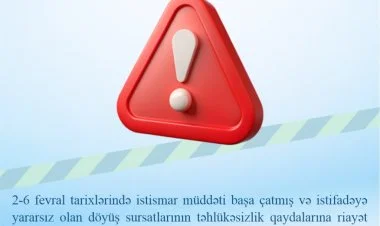 İstifadəyə yararsız döyüş sursatları məhv ediləcək