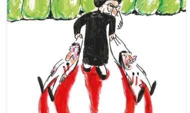 “Charlie Hebdo” jurnalı Xameneinin karikaturasını çəkdi