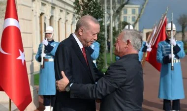 İordaniya Kralı II Abdullah Türkiyəyə səfərə gəlib.