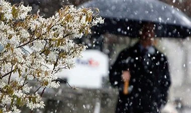 Ölkə ərazisində yağış, bəzi bölgələrə isə qar yağır