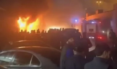 Qobustanda restoran yanğınında şübhəli  şəxslər tutulub