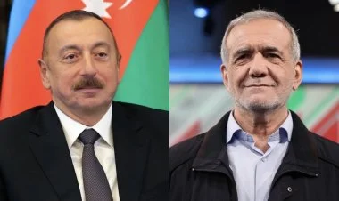 İlham Əliyev Məsud Pezeşkiana məktub göndərib