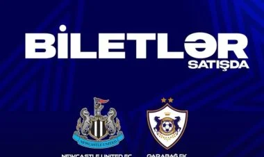 "Qarabağ" – "Nyukasl" matçının biletləri satışa çıxır