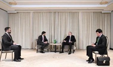 İlham Əliyev Slovakiyanın müdafiə naziri ilə görüşüb