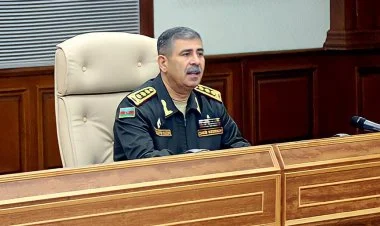 Müdafiə Nazirliyində 2025-ci ilin yekunları müzakirə olunub