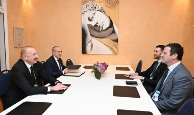 İlham Əliyev “The Goldman Sachs ” şirkəti ilə görüşüb