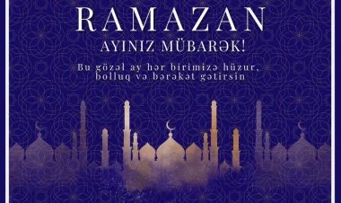 İsrail səfirliyini  Azərbaycana Ramazan təbriki