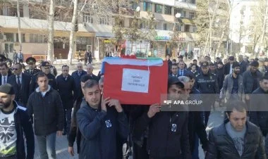 1-ci Qarabağ savaşı Şəhidinin nəşi Mingəçevirdə dəfn olunub