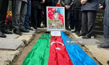 1-ci Qarabağ savaşı Şəhidinin nəşi Sumqayıtda dəfn olunub