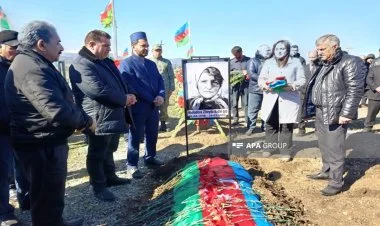 Xocalı soyqırımında itkin düşən qadının nəşi dəfn edilib