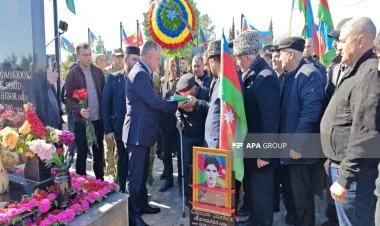 1-ci Qarabağ savaşı Şəhidinin nəşi Quzanlıda dəfn olunub