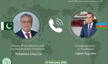 Azərbaycan və Pakistan XİN başçıları telefonla danışıb