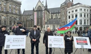 Amsterdamın mərkəzində “Xocalıya ədalət!” çağırışı FOTO
