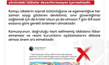 Türkiyə "İrana müdaxilə" iddiasını təkzib edir