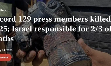 Keçən il dünyada rekord sayda jurnalist həlak olub