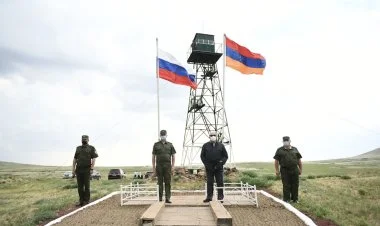 Rusiya sərhədçiləri Ermənistan-Türkiyə sərhəddindən çıxıb