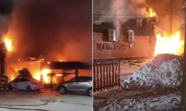 Qazaxıstanda kafedə partlayış baş verib, 7 nəfər ölüb