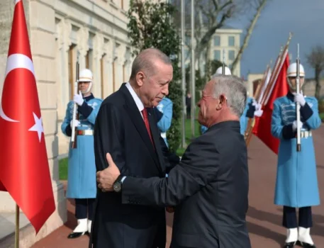 İordaniya Kralı II Abdullah Türkiyəyə səfərə gəlib.