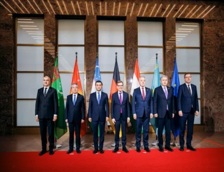 "Mərkəzi Asiya-Almaniya" formatında ilk nazirlər görüşü