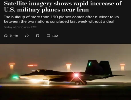 ABŞ İran ətrafına 150 təyyarə və donanmasının 30 %-ni yığıb