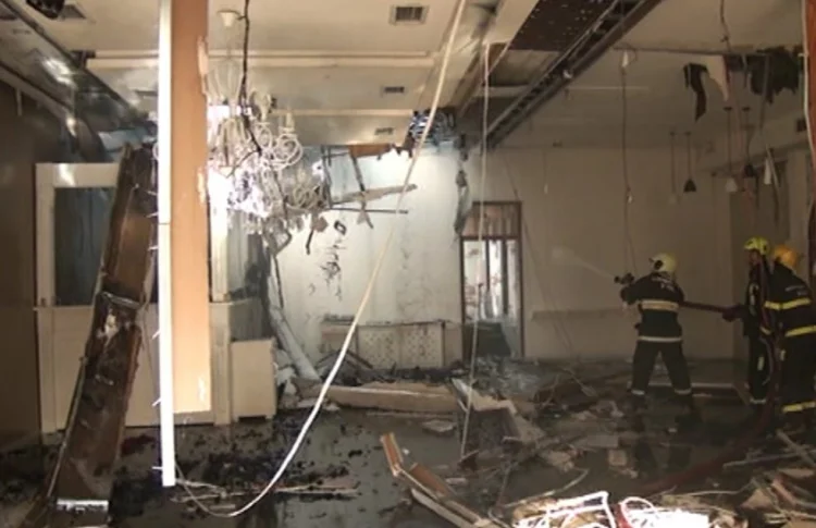 Zaqatalada hoteldə yanğın baş verib