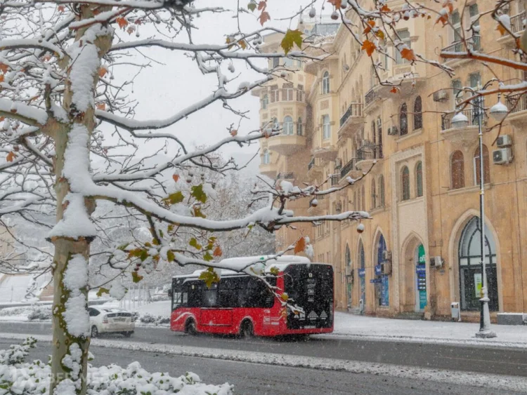 Bakıda qar gözlənilir