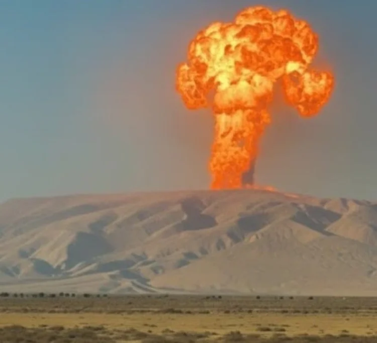 Durandağ palçıq vulkanında güclü püskürmə baş verib FOTO